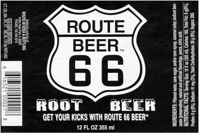 Route 66 Root Beer