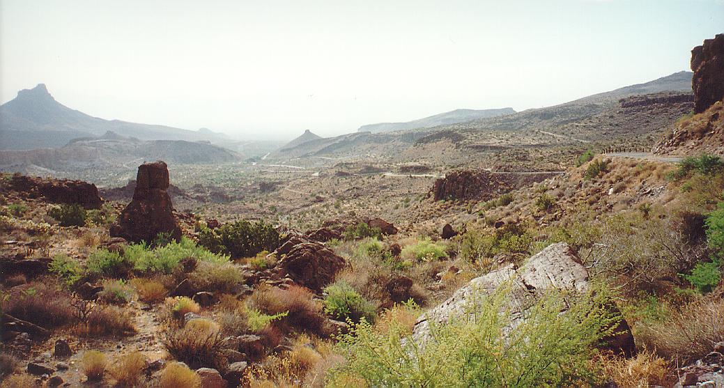 Black Mountains in AZ