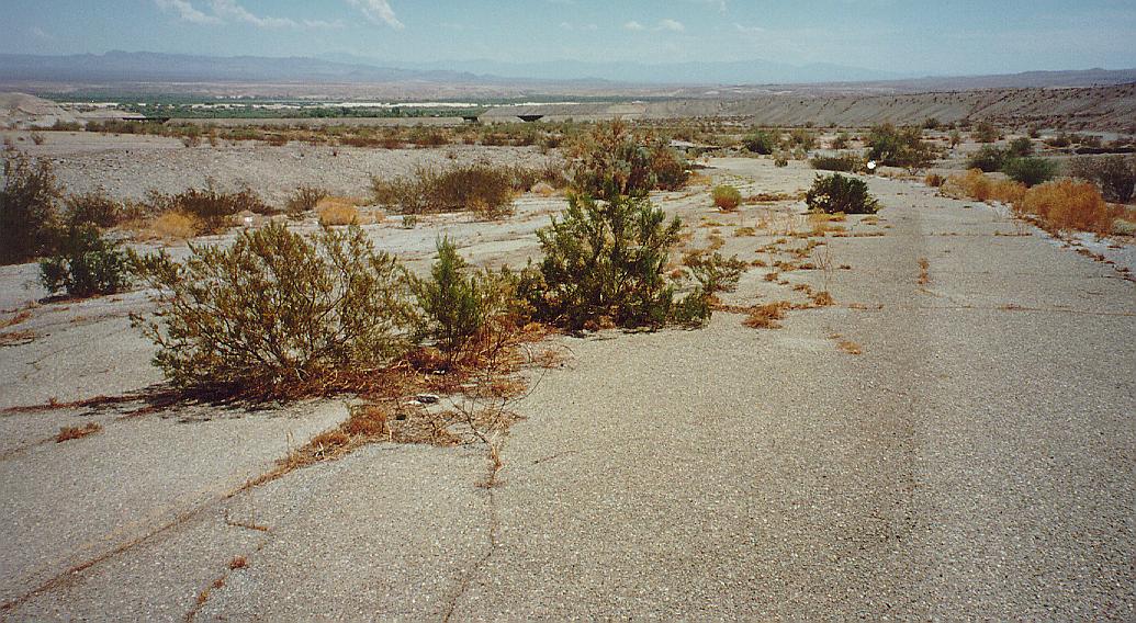 Route 66 north of Topock