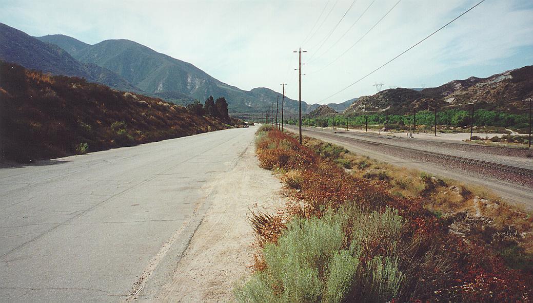 Route 66 south of Cajon Summit